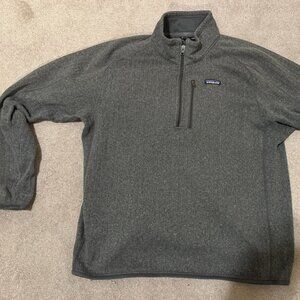 Men's XL 1/4 zip Patagonia Jacket w/ Unique Knit Great Condition